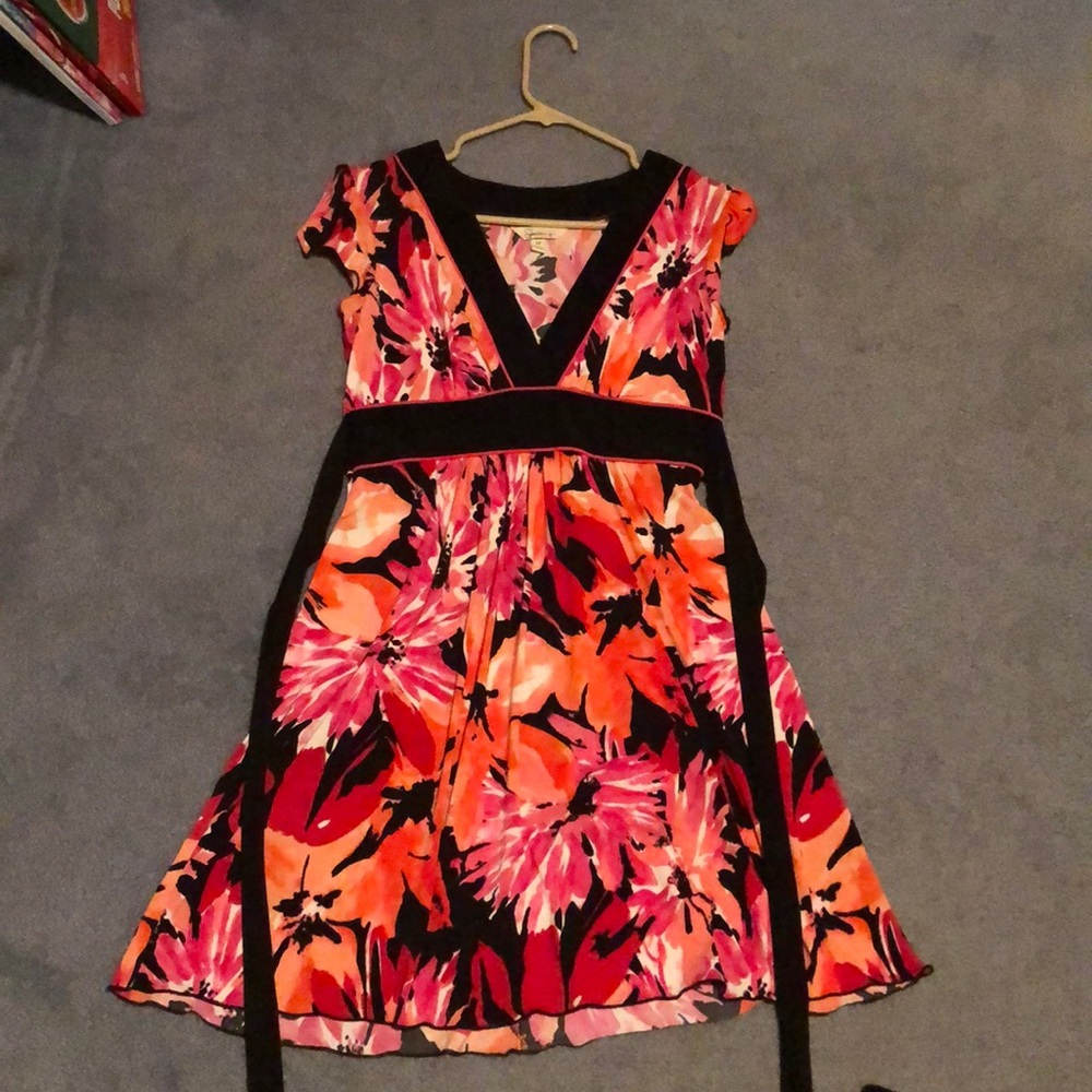 Professional floral dress